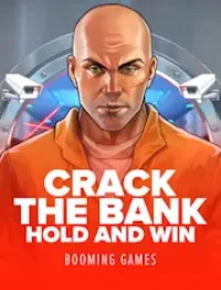 crack the bank hold and win slot logo