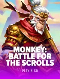 monkey battle for the scrolls - logo